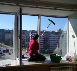 Мытье окон в однокомнатной квартире Заинск